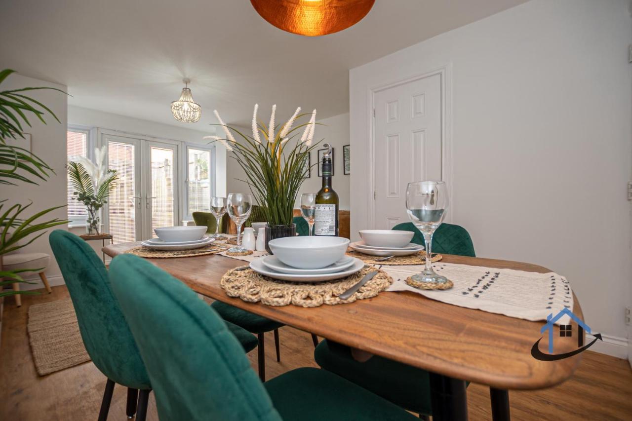 Ironside House, Thrapston King Or Twin Beds, Free Parking, Workspace, Corporates, Sleeps 8 Esterno foto