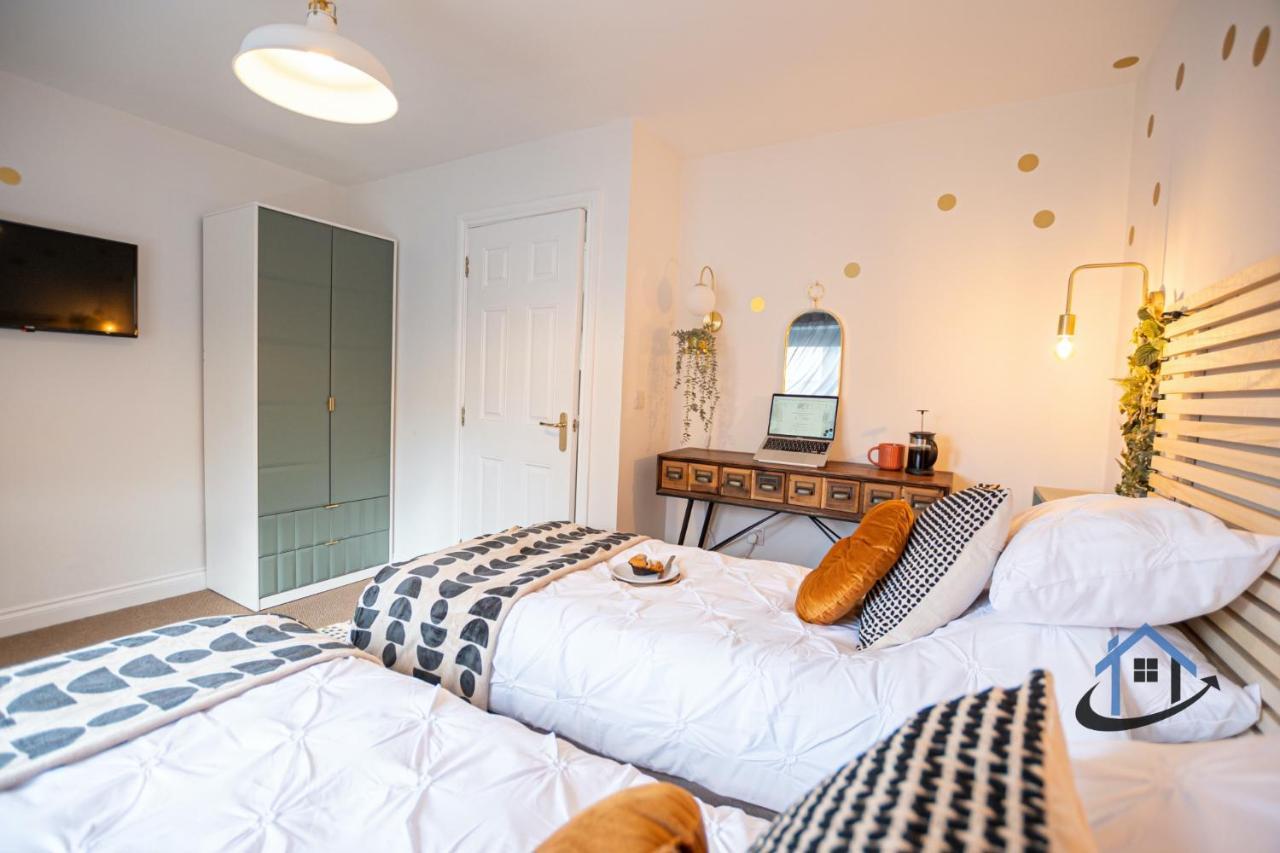Ironside House, Thrapston King Or Twin Beds, Free Parking, Workspace, Corporates, Sleeps 8 Esterno foto