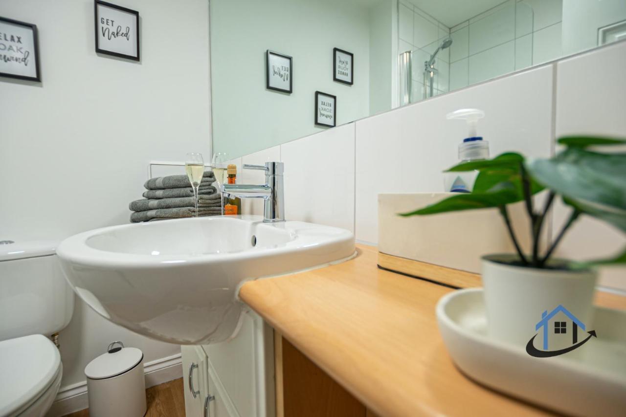 Ironside House, Thrapston King Or Twin Beds, Free Parking, Workspace, Corporates, Sleeps 8 Esterno foto